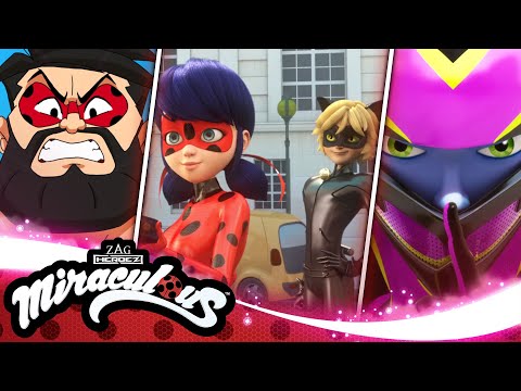 MIRACULOUS | AKUMATIZED - COMPILATION #1 | SEASON 3 | TALES OF LADYBUG AND CAT NOIR