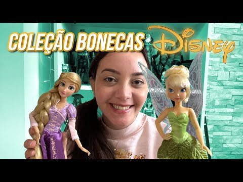 Minha COLEÇÃO de BONECAS DISNEY/Pixar!