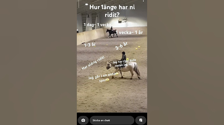 hur länge har ni ridit? skriv i kommentarerna. om ni går i en annan sport kan ni skriva vilken sport