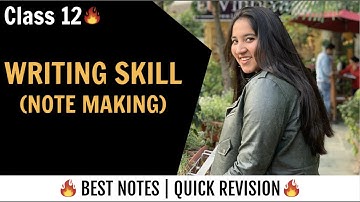 Note Making | The Right format🔥 | for Class 12 English Board Exam