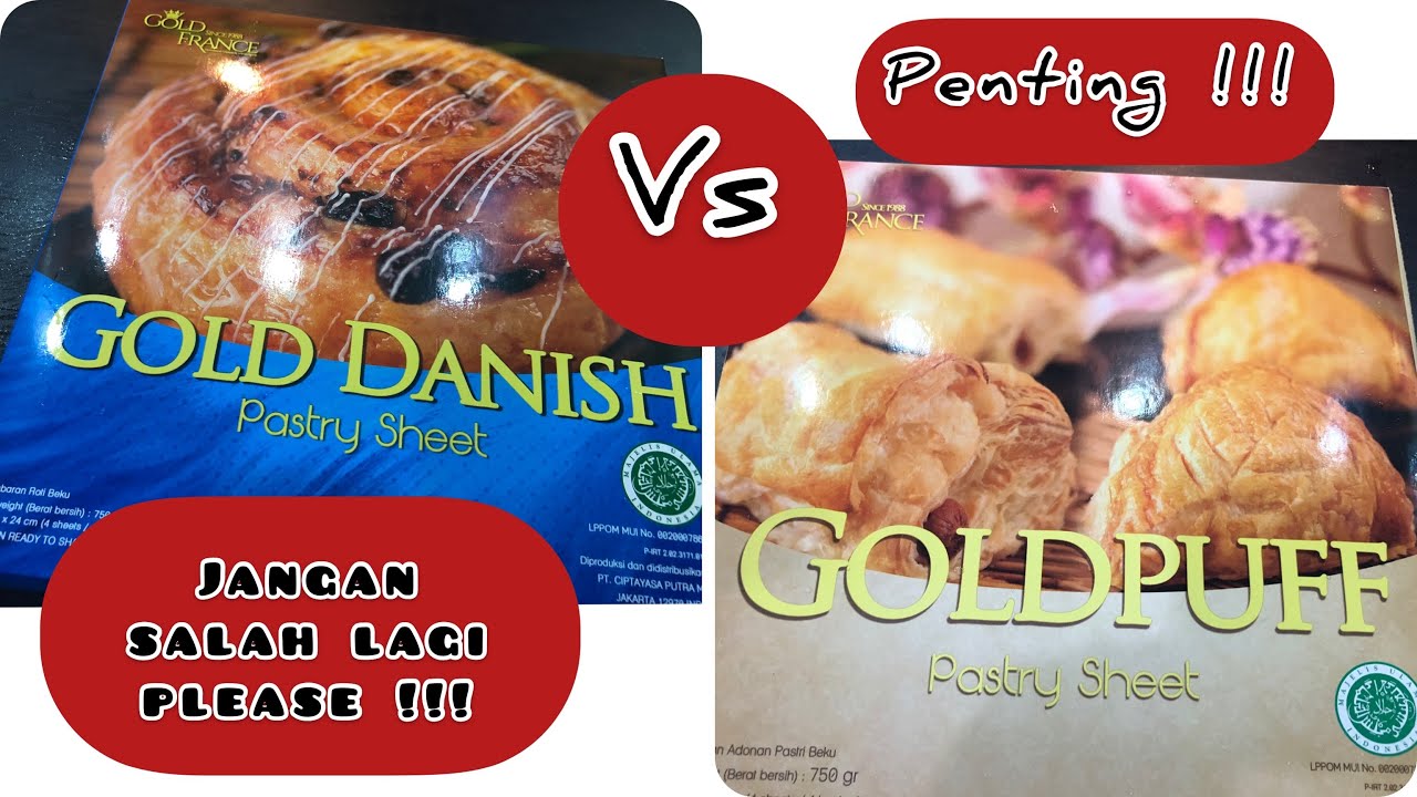Danish Pastry VS Puff Pastry apa beda nya jangan sampai salah