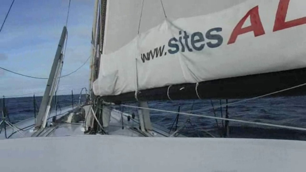 D65 : Rich Wilson in pleasant company / Vendée Globe