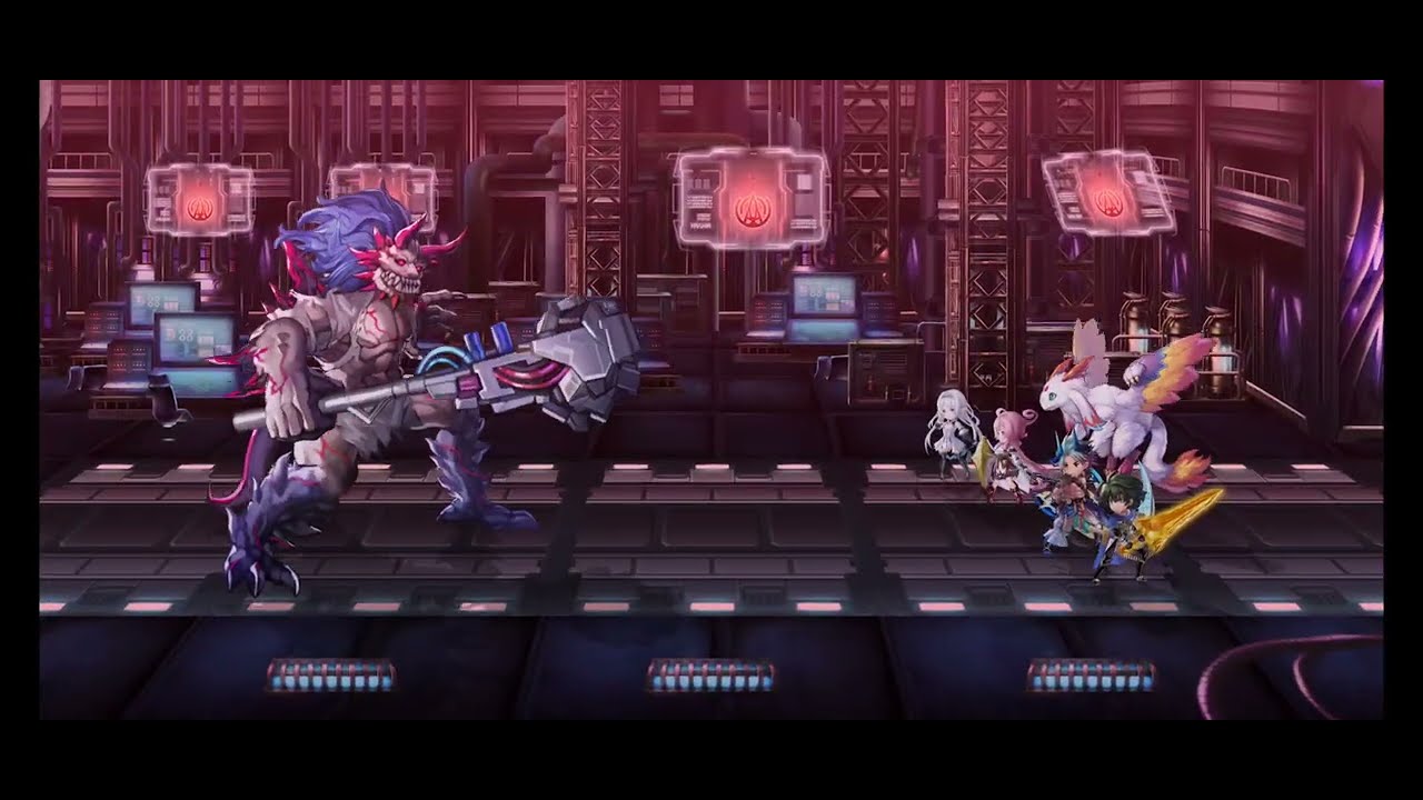 어나더에덴(Another Eden) 영장의 시련 Extreme Stage 2 모든 미션(아르카디아, Sub로스트랩)