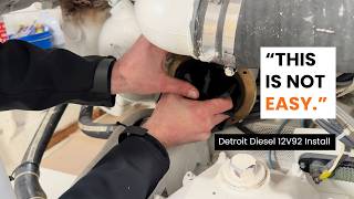 Detroit Diesel 12V92 Impeller Installation – Proper Lubrication & Hand Insertion Technique