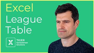 Create a League Table in an Excel Spreadsheet - Part 3 of 3