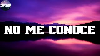 Jhay Cortez - No Me Conoce (Letra/Lyrics)