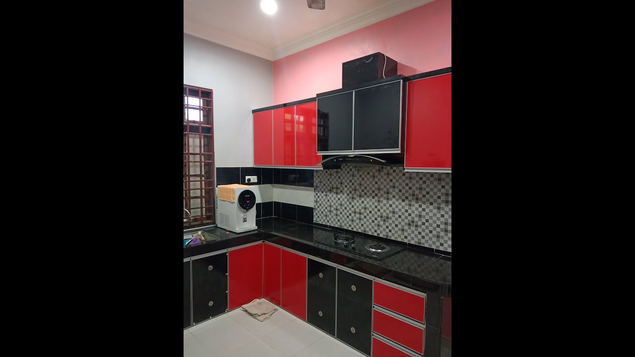  Dapur Merah Hitam  Desainrumahid com