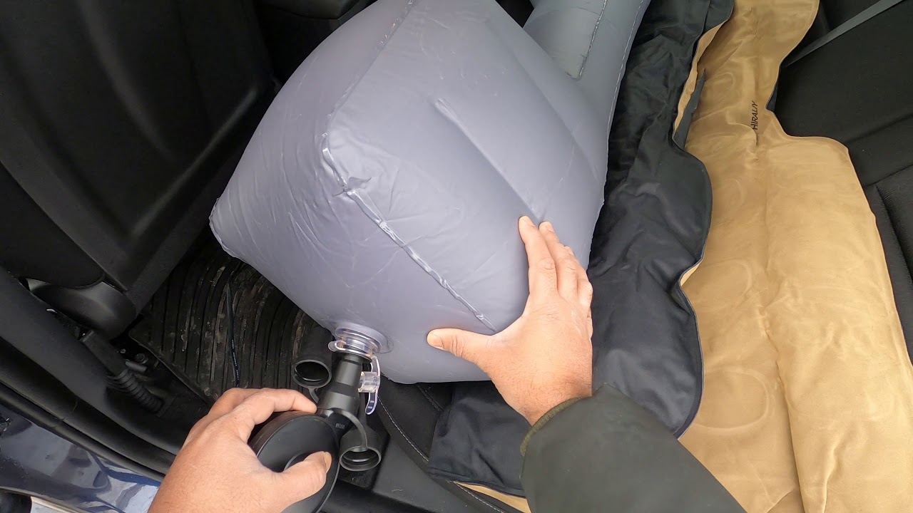 Car Camping With Air Mattress (Winter) Part 01 YouTube