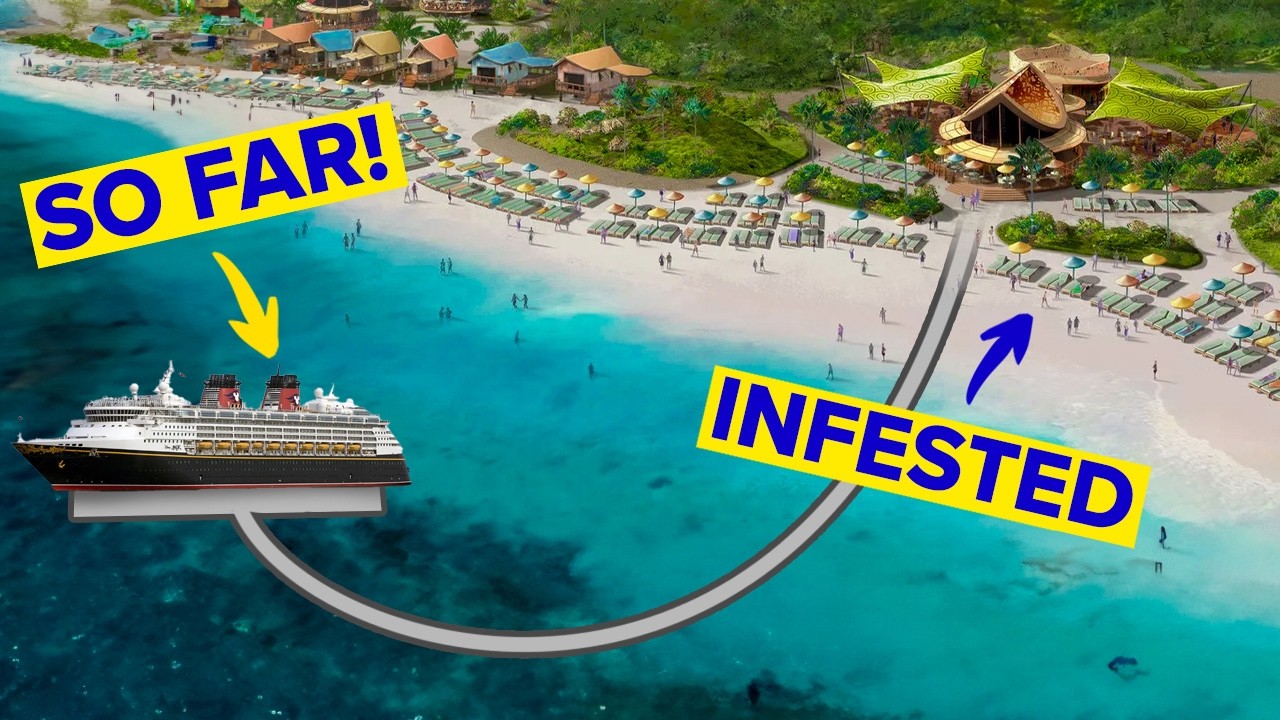 We Visit Disney Cruise Line Lookout Cay at Lighthouse Point - It Needs Work!