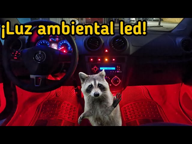 CÓMO INSTALAR LUZ AMBIENTAL PARA INTERIOR DE AUTO ?