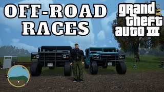 All Off-Road Race Missions For 100% Completion Achievement/Trophy GTA III (GTA3) Grand Theft Auto 3