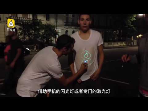穿出百变，可以随意涂鸦的荧光T恤