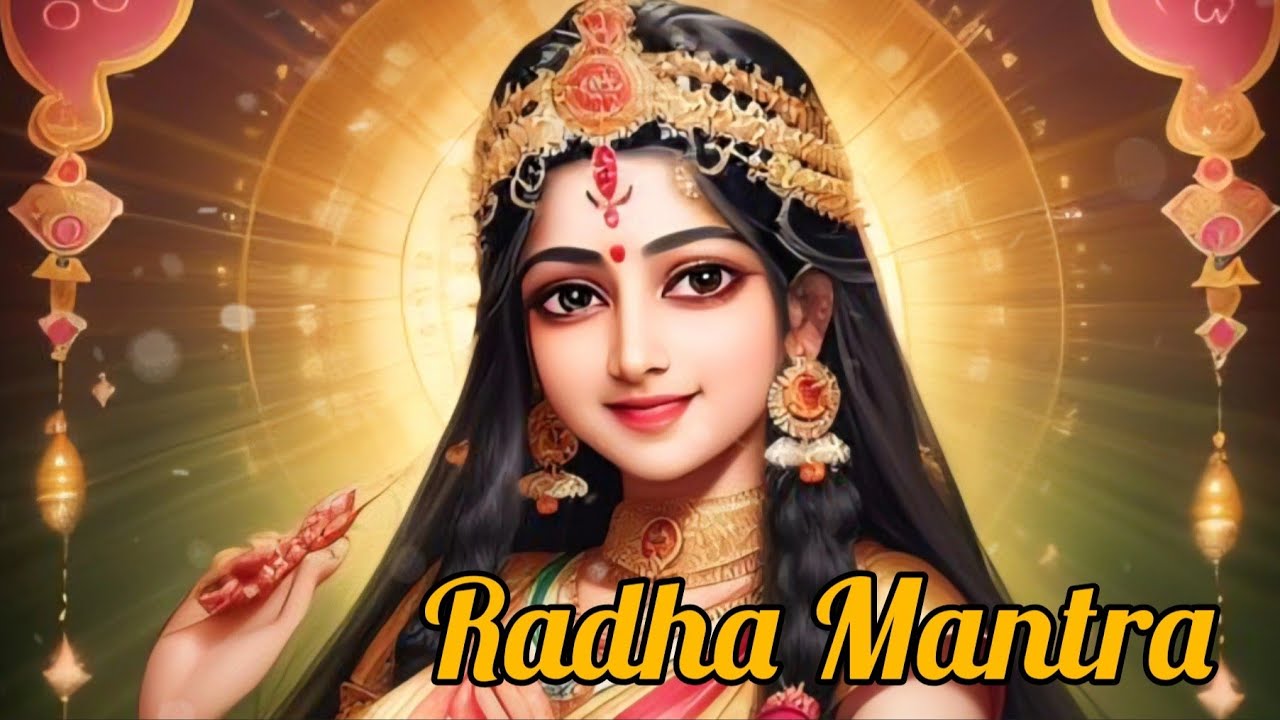 Divine Radha Mantra 🌸 | Sacred Chant for Pure Love, Devotion & Heart Healing | Radhe Radhe