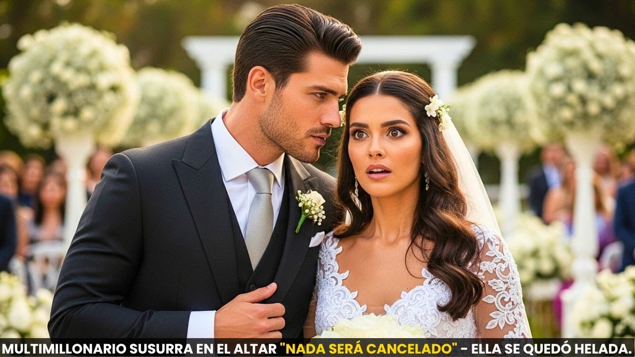 MULTIMILLONARIO SUSURRA EN EL ALTAR "NADA SERÁ CANCELADO" - ELLA SE QUEDÓ HELADA 😱💍