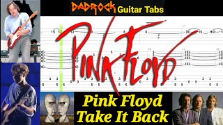 Take It Back - Pink Floyd - Guitar + Bass TABS Lesson