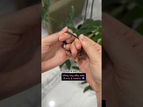 🎥 Hướng dẫn đeo vòng tay dây wax mix 2 charm Evil Eye 🧿 #myblissaccessories #evileye #nazar #handmade — Video review, click xem trên YouTube