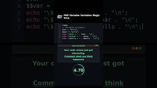 Php Variable Variables Magic Trick