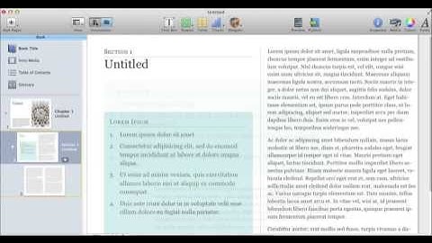 ibooks author blank edit/working area