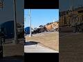 Train crash into semi truck! #train #truck #crash