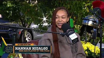 Does Hannah Hidalgo Think She's The Face Of Women's College Basketball?  10/16/25