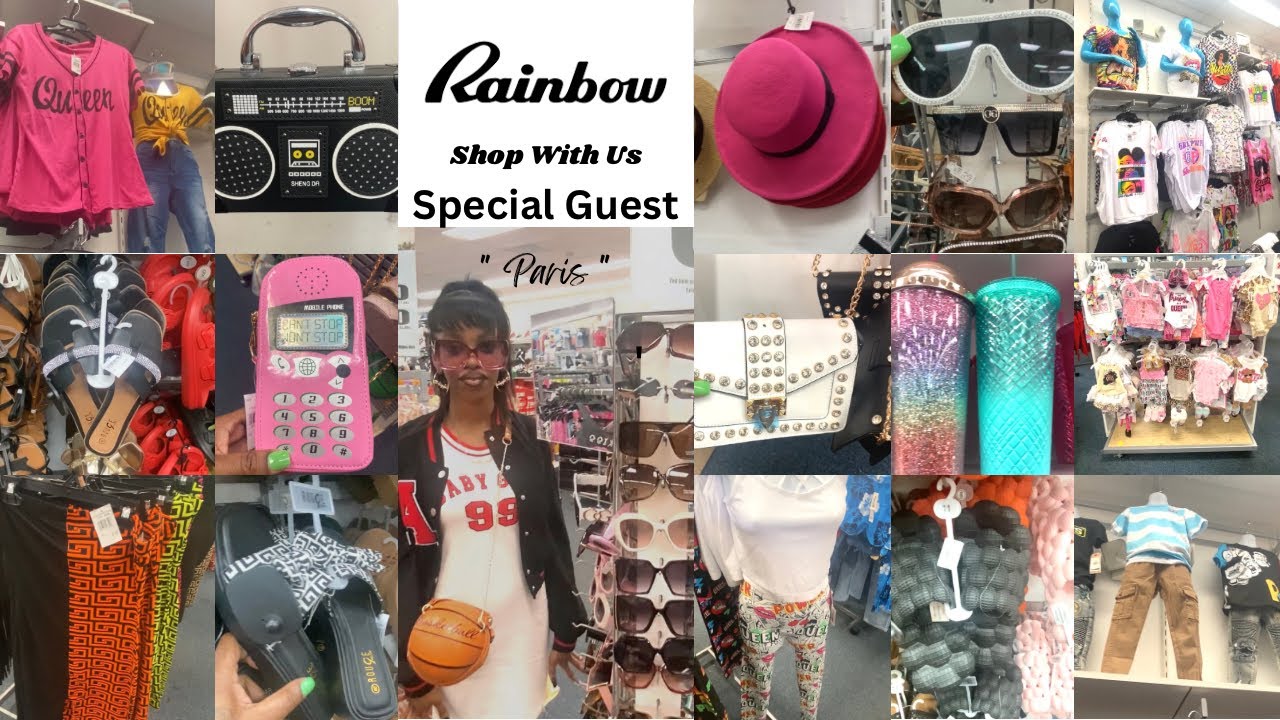 Rainbows | Shop With Us | Women and Kids Fashion Clothing | Special Guest- ” Paris