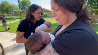 Arizona family has double the joy, as two sisters give birth hours apart at same hospital