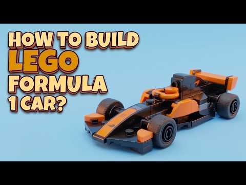 LEGO Speed Champions 30683 McLaren Formula 1 Car Build