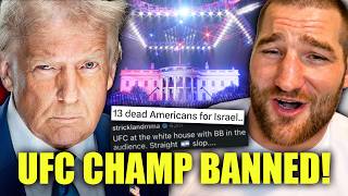 BREAKING! Trump BANS UFC Champ From White House Event After Israel & Epstein Criticism!
