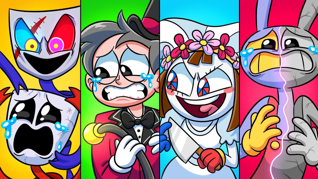 50 THE AMAZING DIGITAL CIRCUS COMPILACIÓN DE ANIMACIONES NO OFICIAL ...