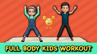 Full Body Kids Workout: 20 Min Fun & Strong Home Exercises