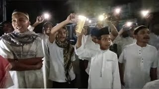 Gerimis bukanlah penghalang..🙂(Dendang Sahur Pemuda Muslim Melati Raya)