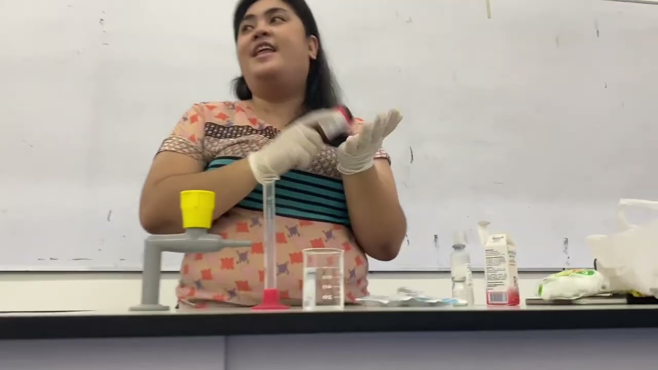 Reconstitution of oral suspension