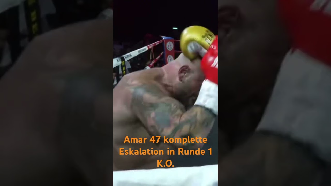 Amar 47 rasiert Bözemann auf schnelle in Runde 1! 