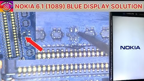 👉📱✅ NOKIA 6.1 (TA-1089) BLUE DISPLAY PROBLEM, GRAPHIC SOLUTION/ #viralvideo2024 #latest2024video