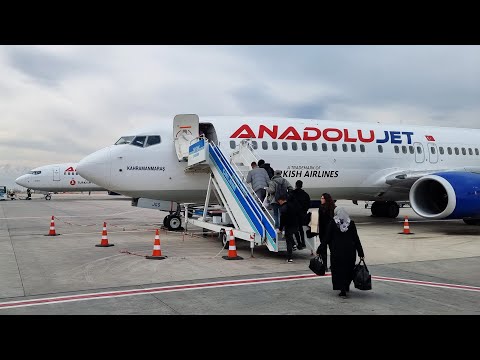AnadoluJet Boeing 737-800 | Van'dan Trabzon'a uçak bileti
