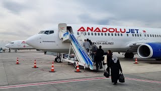 Boeing 737-800 а/к AnadoluJet | Рейс Ван — Трабзон