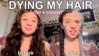 Dying My Hair For A Concert