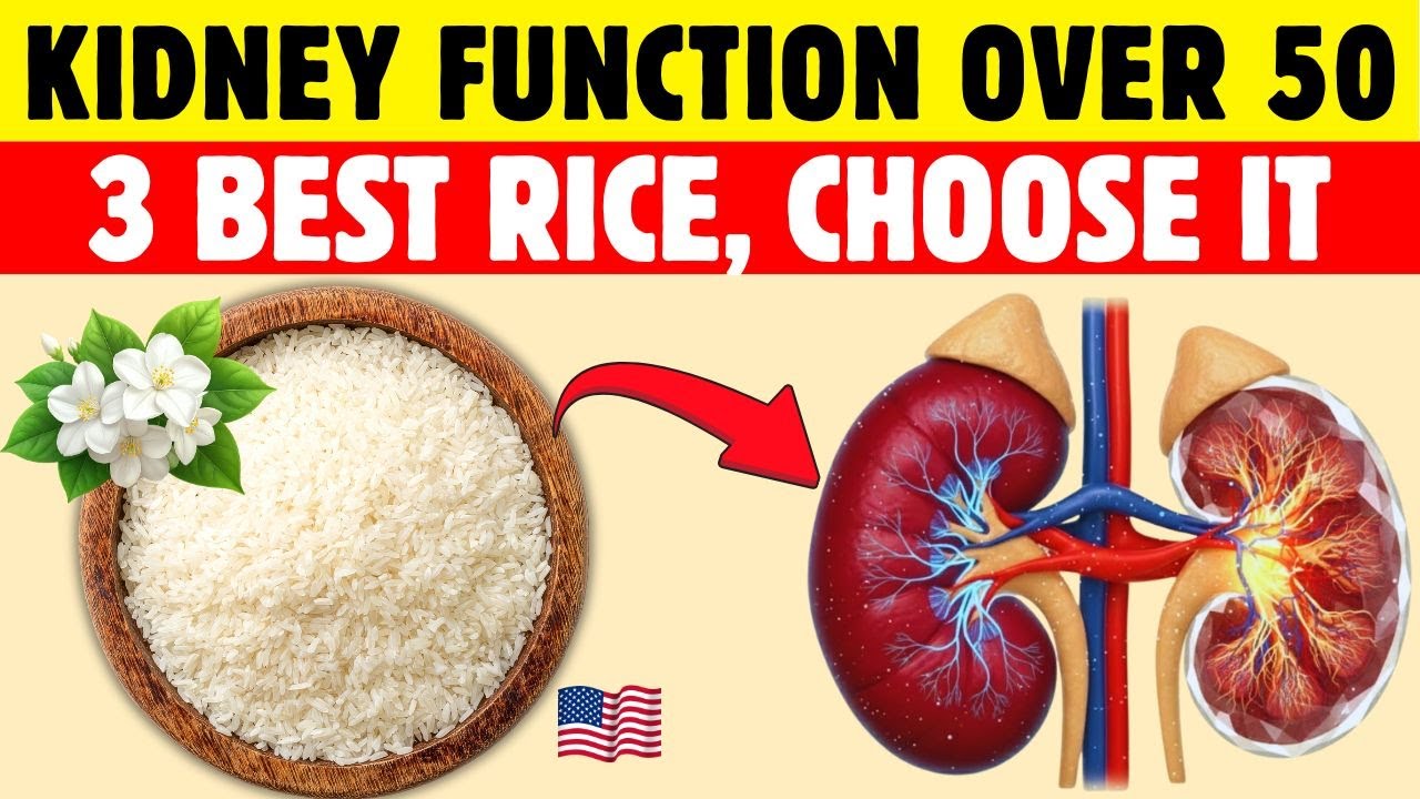 The Top 3 Best Rice Choices That Support Healthy Kidney Function.