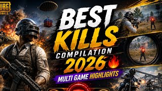 PUBG Mobile Best Kills Compilation 2026 🔥 | Multi Game Highlights