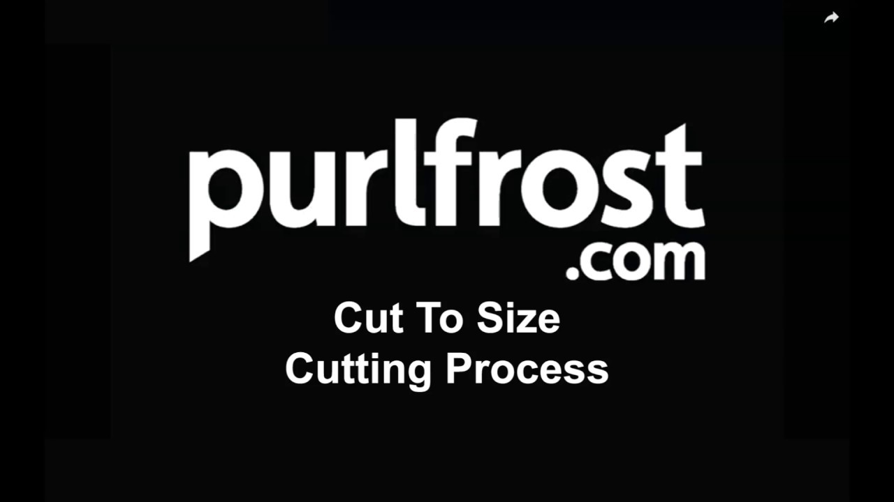 How we cut window film to your exact measurements by Purlfrost YouTube