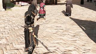 Assassin's Creed Mirage : Baghdad Free Roam in Dahabi Initiate of Alamut Outfit | High Action Combat