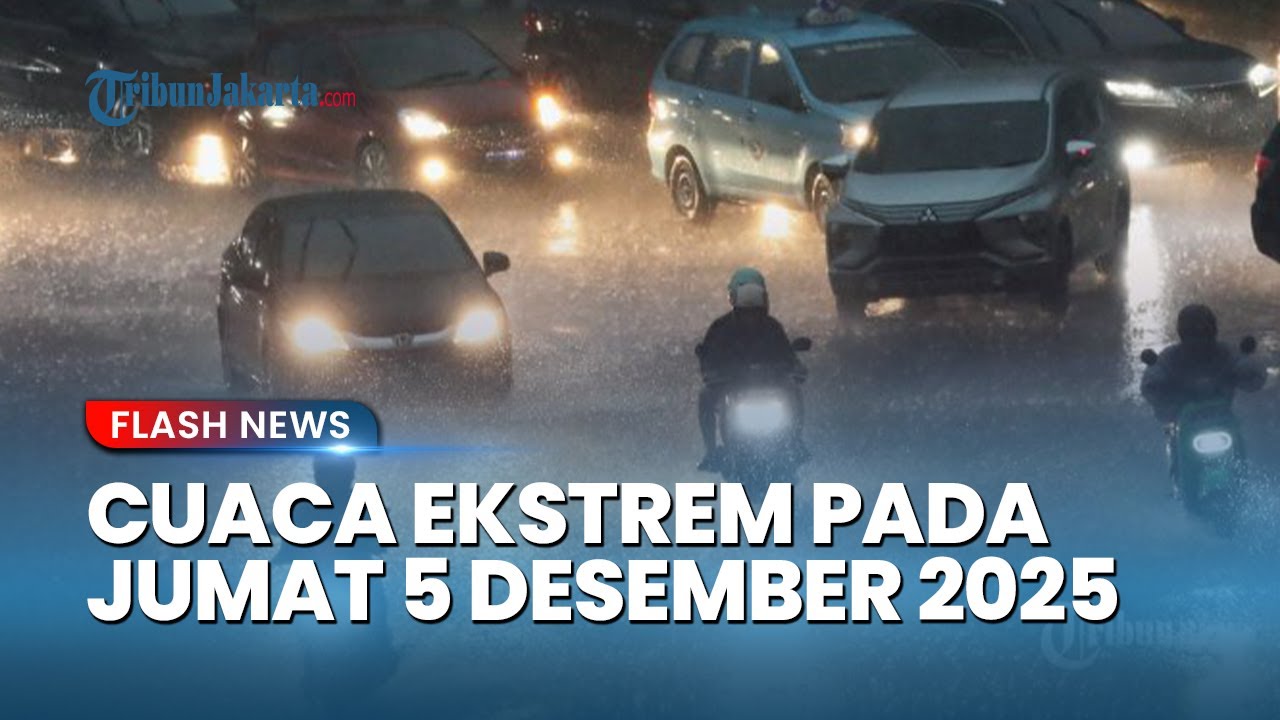 Prakiraan Cuaca BMKG Besok, Inilah Wilayah yang Berpotensi Hujan Lebat dan Angin Kencang