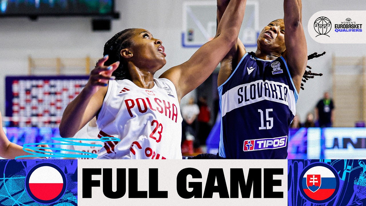 LIVE - Poland v Slovakia | FIBA Women's EuroBasket 2027 Qualifiers | First Round