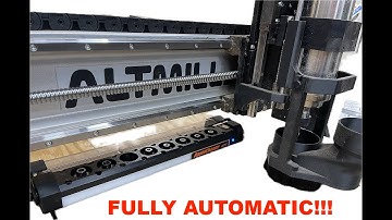 CNC Altmill Fully Automated with RapidChange ATC and Auto Dust Boot!