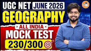 UGC NET Geography Marathon Class | UGC NET Geography Mock Test by Swapnil Sir