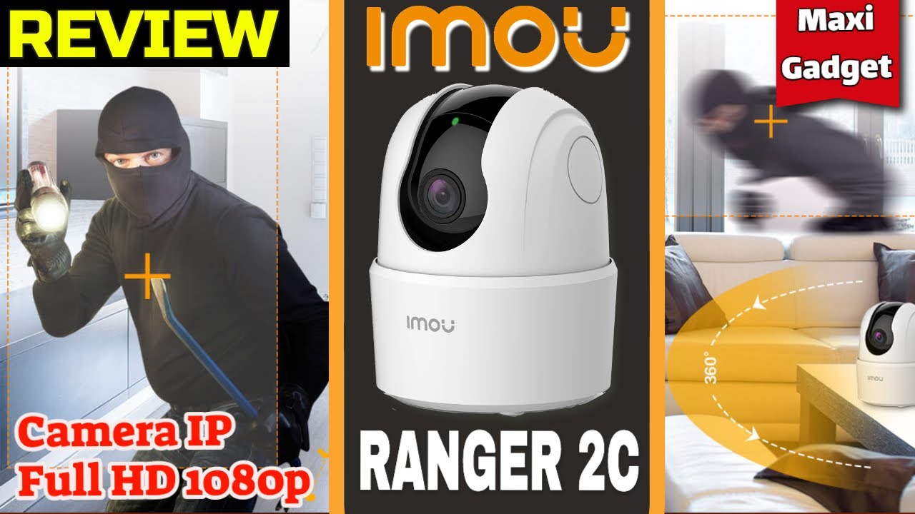 Imou Version 2021 Caméra Surveillance Intérieure 360° - 1080P