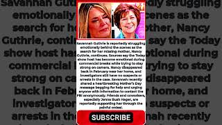 Famous Savannah Guthrie ‘Gets Emotional’ During Commercial Breaks Amid Mother’s Disappearance Wealth