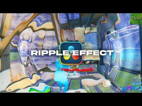 How to make this *CLEAN* Ripple Effect! - Davinci Resolve - Free Project file at 900 Subs!