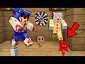 WE ANTS hid IN SONEK&#39;S HOUSE AND IT CLOWN! Hide and Seek in Minecraft