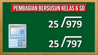 Pembagian Bersusun Kelas 6 SD Pembagian Bersusun Kelas 6 SD